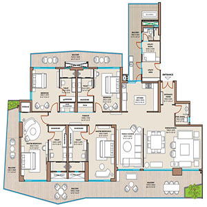 Cocoa County - Floor Plan